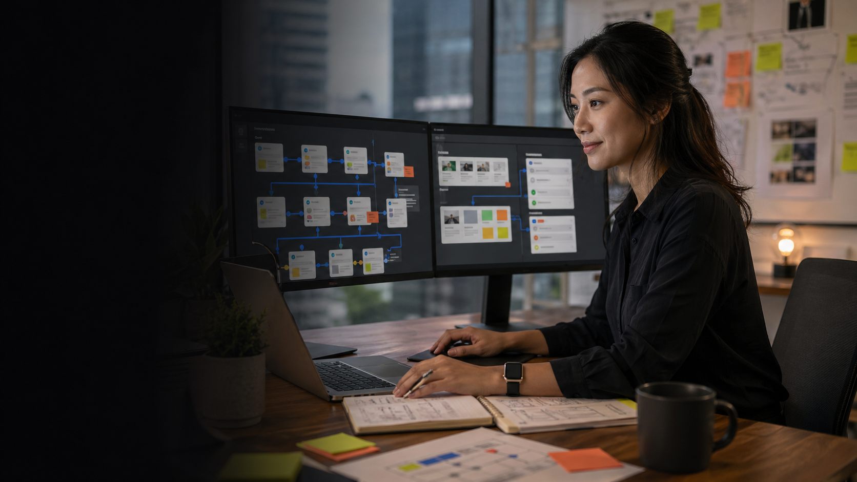 Stop Hiring Another Content Writer. Hire an AI Operations Lead Instead. - Chazrt visual about workflows and strategy
