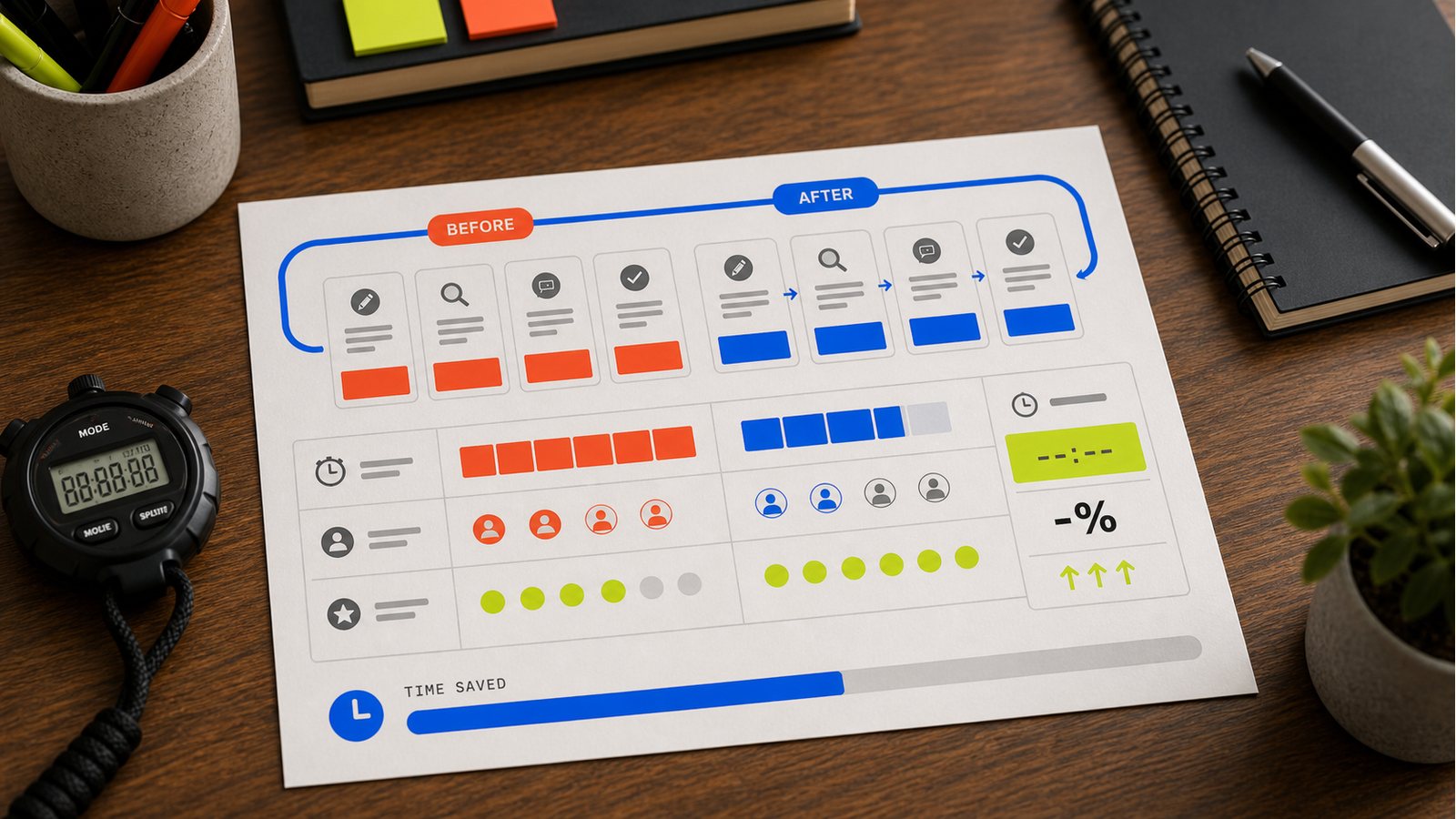 In-article visual for The 5-Minute AI Test: Is Your Tool Actually Saving Time or Just Feeling Productive?